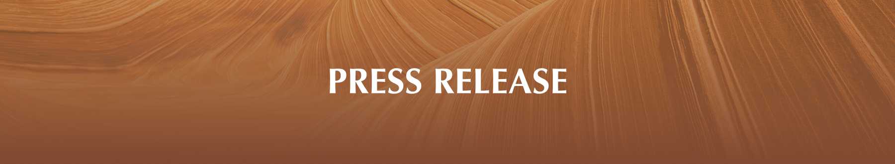 press release banner